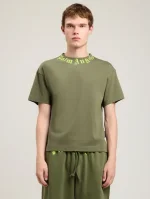 Palm Angels Neck Logo T-Shirt