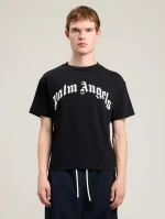Palm Angels Curved Logo T-Shirt