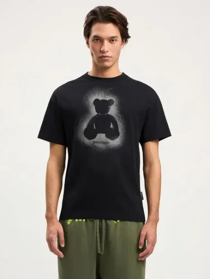 Palm Angels Spray Bear T-Shirt
