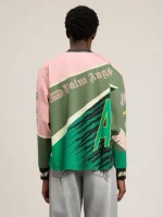 Palm Angels Racing Loose Long-Sleeved T-Shirt