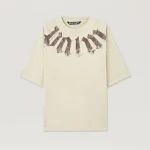 Palm Angels Big Neck Logo Loose T-Shirt