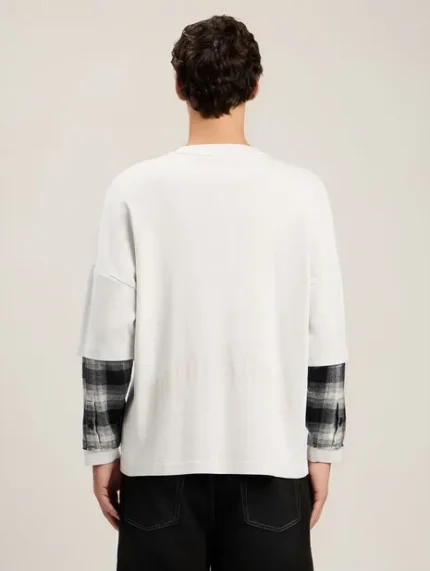 Palm Angels Skull Double Long-Sleeved Shirt
