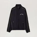 Palm Angels Curved Logo Vintage Track Windbreaker