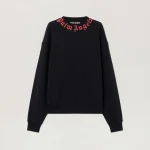 Palm Angels Neck Logo Sweatshirt