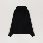 Palm Angels Back Curved Logo Track Hoodie
