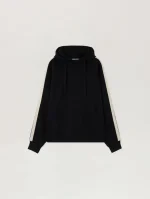 Palm Angels Back Curved Logo Track Hoodie