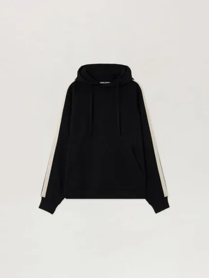 Palm Angels Back Curved Logo Track Hoodie