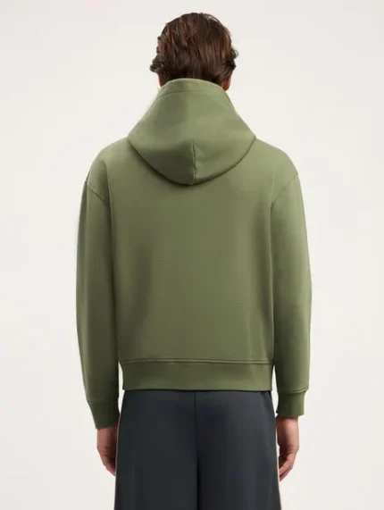 Palm Angels Neck Logo Hoodie