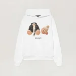 Palm Angels Broken Bear Cortina Hoodie