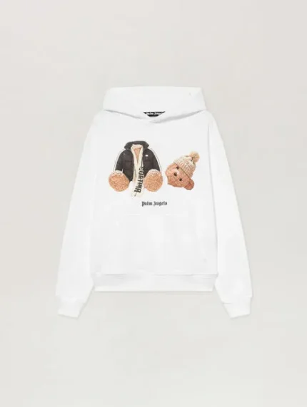 Palm Angels Broken Bear Cortina Hoodie