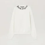 Palm Angels Neck Logo Sweatshirt