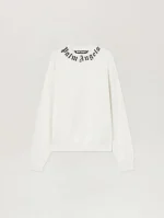 Palm Angels Neck Logo Sweatshirt