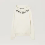Palm Angels Neck Logo Hoodie