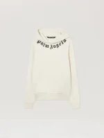 Palm Angels Neck Logo Hoodie