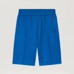 Palm Angels Back Curved Logo Track Shorts