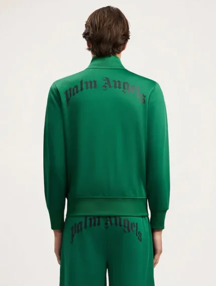 Palm Angels Curved Logo Track Jacket
