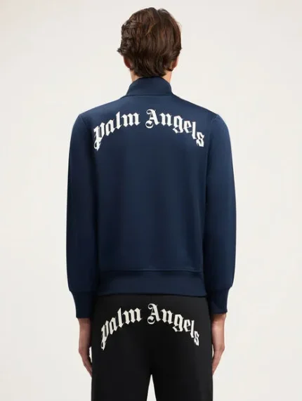 Palm Angels Curved Logo Track Jacket