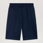 Palm Angels Back Curved Logo Track Shorts