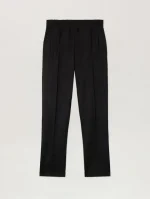 Palm Angels Back Curved Logo Track Pants