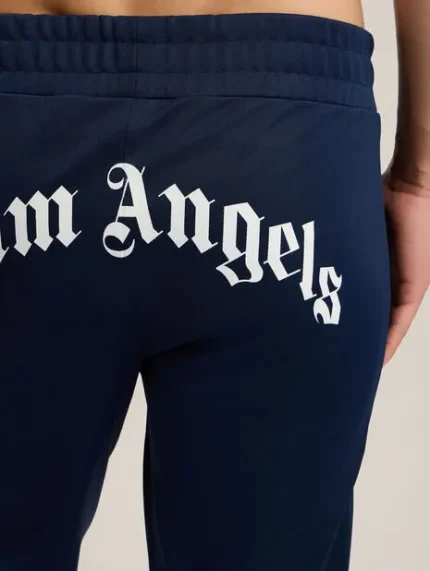 Palm Angels Back Curved Logo Track Pants