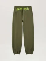 Palm Angels Waist Logo Sweatpants