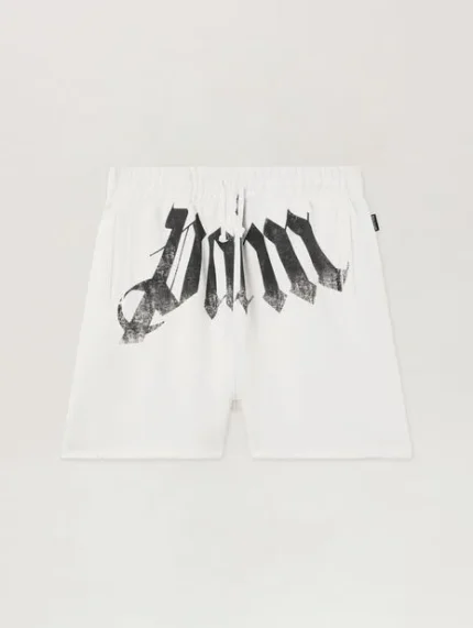 Palm Angels Big Waist Logo Sweatshorts