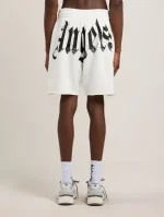 Palm Angels Big Waist Logo Sweatshorts