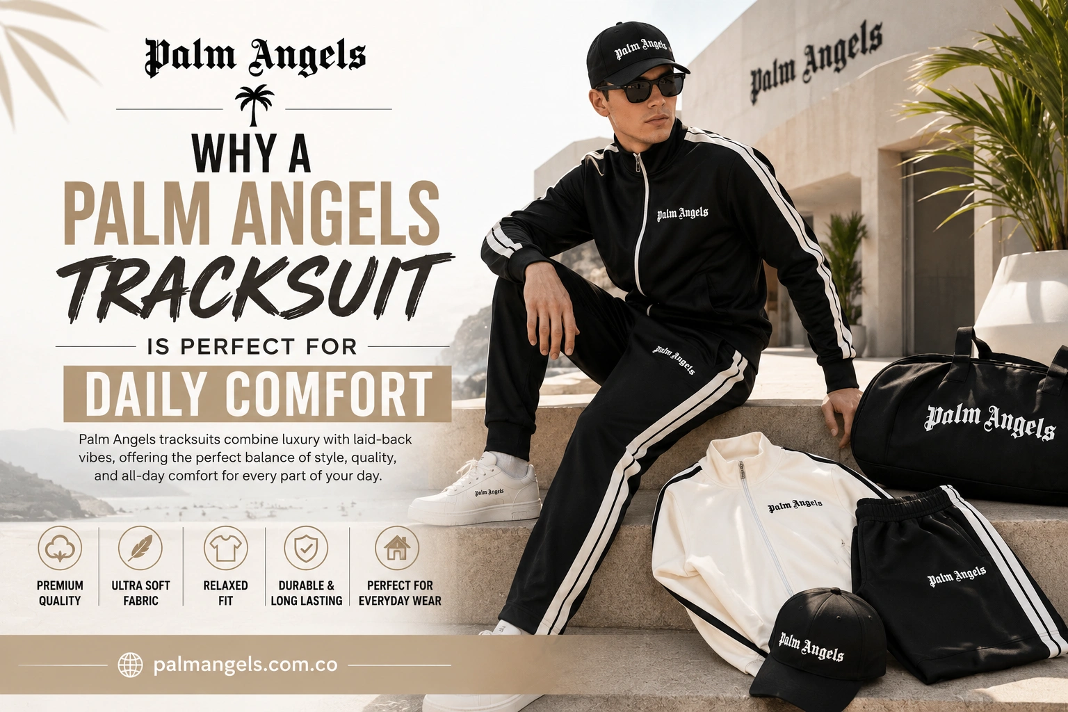Why a Palm Angels Tracksuit Is Perfect for Daily Comfort