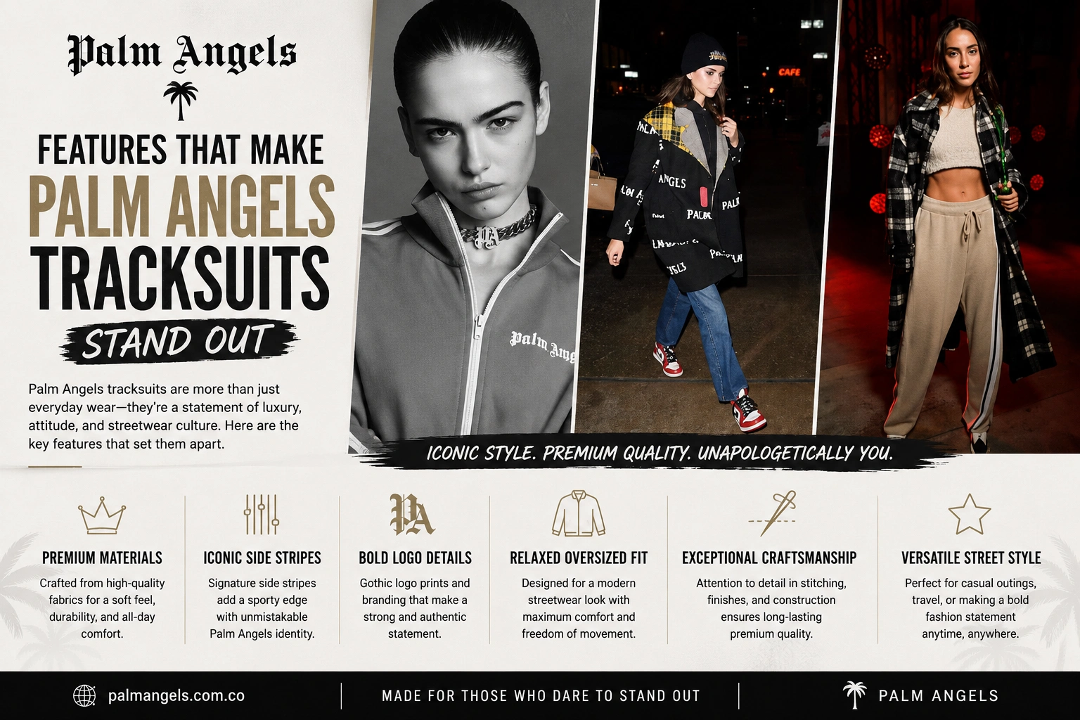Features That Make Palm Angels Tracksuits Stand Out