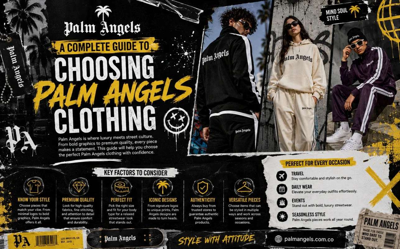 A Complete Guide to Choosing Palm Angels Clothing